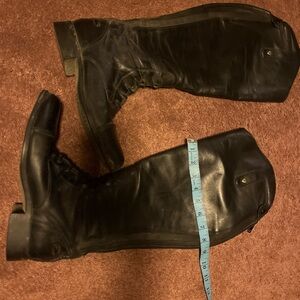 Ariat contour field boots with bag sz9, wide calf